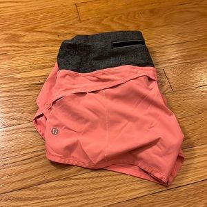 lululemon speed shorts